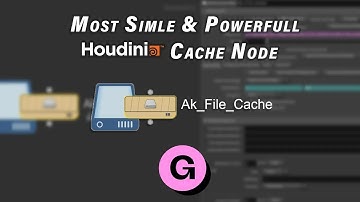 Ak File Cache Node | Most Simple and Powerful Cache node in Houdini | Download it from Gumroad