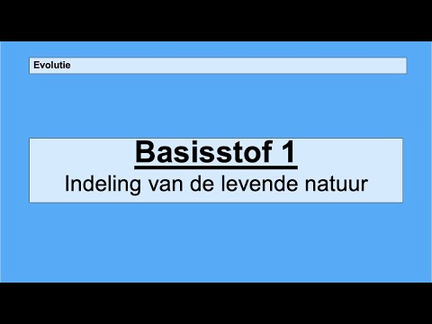 Video: Wat hebben alle levende wezens nodig?