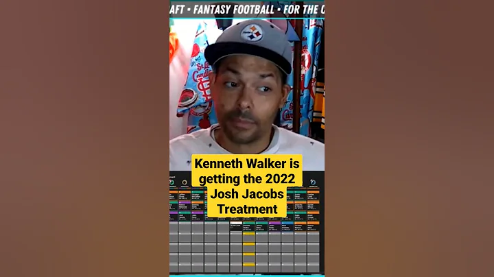 Kenneth Walker is MAJORLY Undervalued in 2023 Fantasy Football #shorts #ytshorts #fantasyfootball