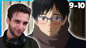 They Get MARRIED?! | Yuri on Ice Episode 9 and 10 Blind Reaction