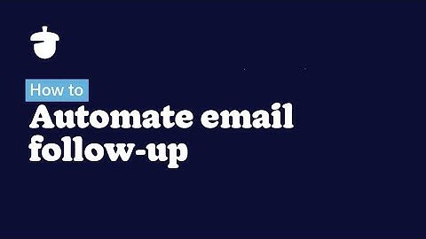 Automating email follow-up with Nutshell