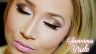 Glamorous Bridal Makeup: Featuring Urban Decay's Naked 2 Palette