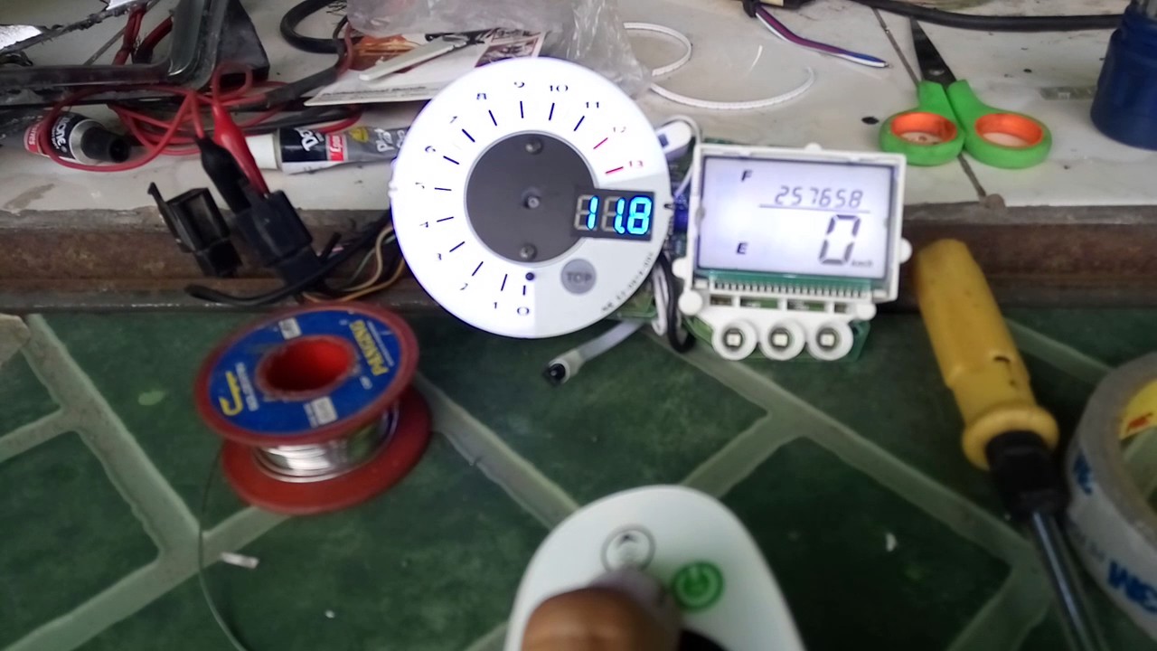 Ganti Lampu Speedometer Satria FU Pake Remote YouTube