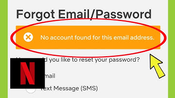 Netflix Account | Fix No account found for this email address Problem Solved