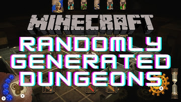 Minecraft Random Dungeon Generation Showcase!