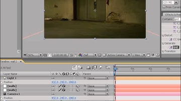 3D Camera Projection After Effects Tutorials