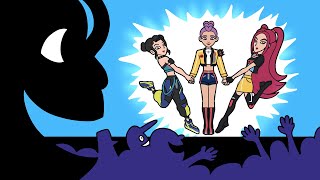 The Kpop Demon Hunters (Powerpuff Girls Intro) Resimi