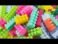 مكعبات الاطفال - لعبة تركيب المكعبات وبناء بيت لتنمية ذكاء الاطفالBuilding Blocks Toys