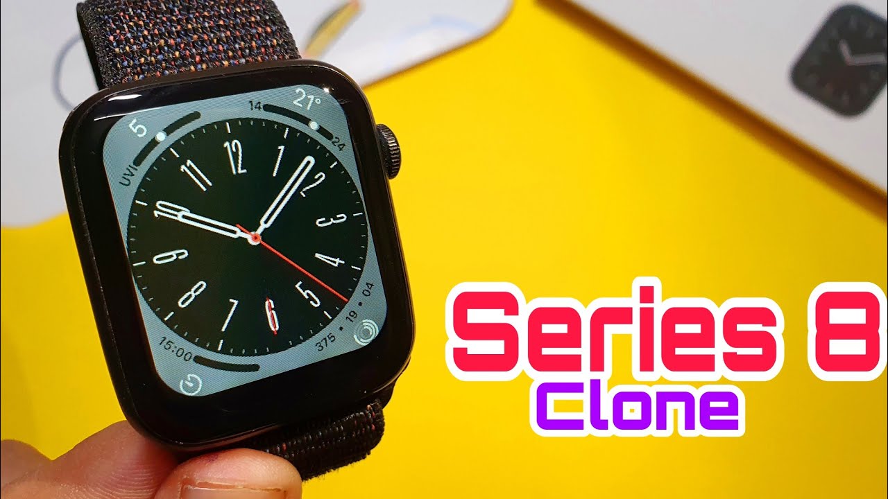 RÉPLICA APPLE WATCH SERIES 8 41MM COM LOGO DA MAÇÃ VERSÃO APP XRUNNING -  UNBOXING REVIEW ✓ 