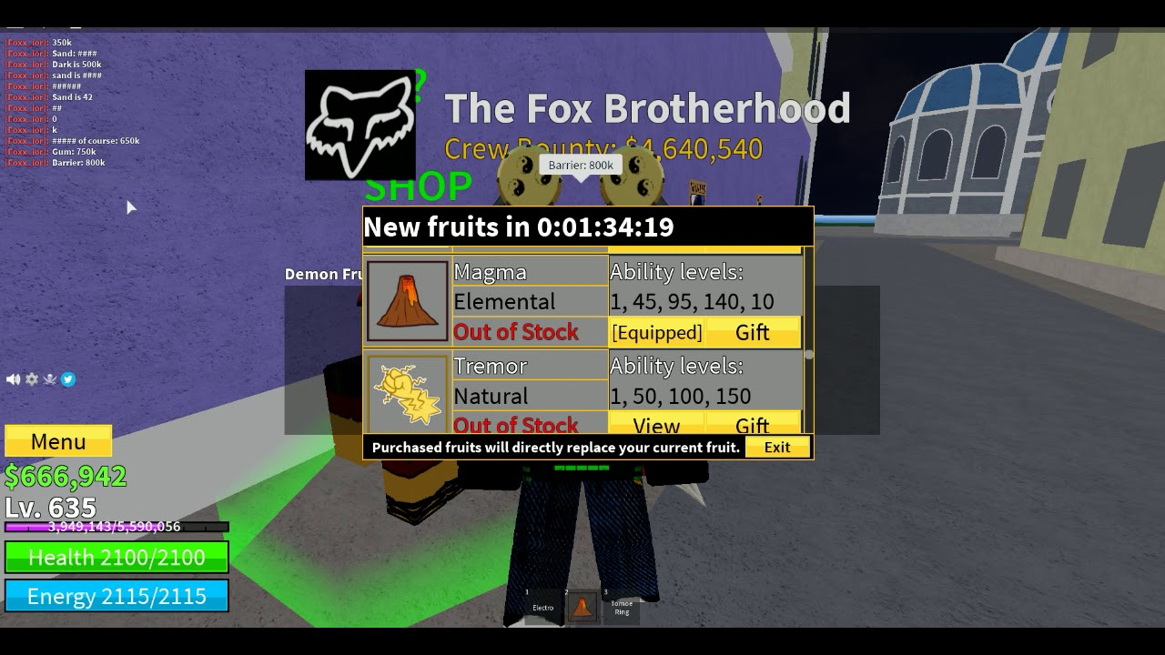 Blox Piece All The Demon Fruit Prices Youtube - roblox blox fruit dragon fruit price