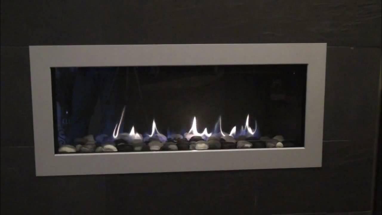Cosmo Linear gas fireplace by Heat & Glo available at Okanagan Fireplace Den in Kelowna B.C