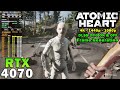 Atomic Heart | RTX 4070 | Ryzen 7 5800X3D | 4K - 1440p - 1080p | Max Settings | DLSS 3.0 FG ON &amp; OFF