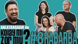 Anlatanadam ile Kolay mı, Zor mu? #8 Firuze Özdemir & Erman Arıcasoy VS Beyza Arslan & Kemal Ayça