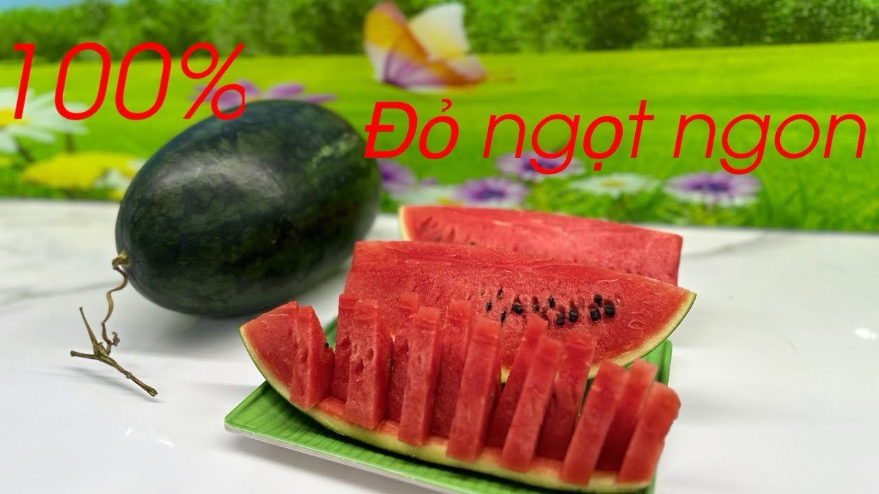 Bí quyết để chọn dưa hấu 100% đỏ ngọt ngon như ý muốn rất ít người biết !!!