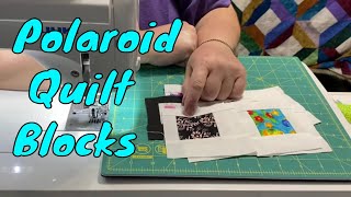 How to Sew a Fabric Polaroid Block