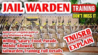 Jail Warden Training Full Explain Tamilnadu Police TNUSRB | Ra-Futures