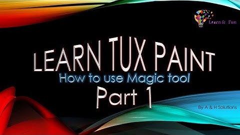 How to use Magic tool (part 1)