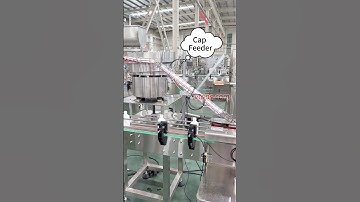 Liquid Bottling Line | 4-Head Piston Filler & 4-Wheel Capping Machine | VTOPS-GT-SL4 ⚙️🥤💧