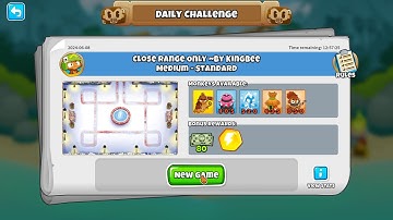 BloonsTD6 Daily Challenge: Close Range only By Kingbee