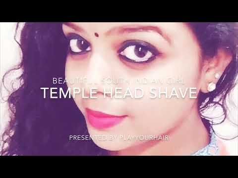 headshave-|-south-indian-girl-|-temple-head-shave-~-playyourhair