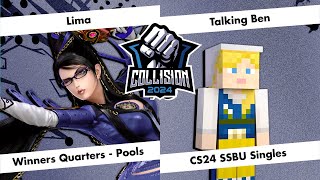 Collision 2024 - Lima (Bayonetta) VS Syrup (Steve) - Ultimate Singles Pools - Winners Quarters