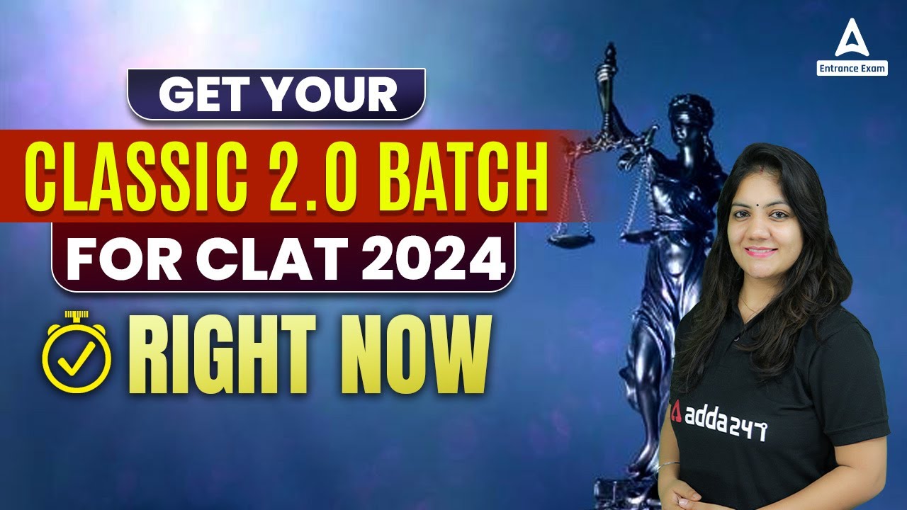 CLAT 2024 Batch CLAT 2024 Preparation CLAT 2024 Strategy YouTube