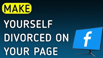 How To Make Yourself Divorced On Your Page On Facebook On PC (New Update)