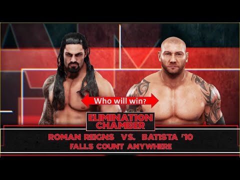 icon.png WWE 2K19 PC GAME PLAY ,ROMAN REIGNS VS BATISTA IN A FALLS COUNT ANYWHERE MATCH,FULL HD GAME PLAY.. thumbnail
