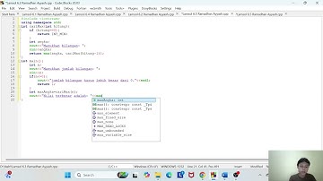Tugas Praktikum Algoritma & Pemrograman Bab 6 (Tugas 3)