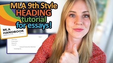 Format Your Essay Heading in MLA 9th Edition (Less Than ONE Minute!)