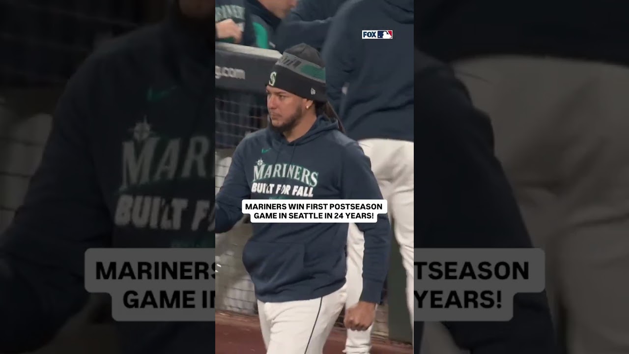 Mariners pick up 1st playoff win since 2001 🔱 