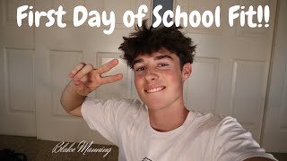 What will I WEAR on the FIRST DAY OF SCHOOL?? | Blake Manning