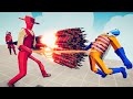 SENDING UNITS TO THE SKY. LASSO + FIREWORK  | TABS Totally Accurate Battle Simulator