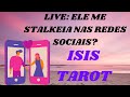 LIVE: ELE ME STALKEIA NAS REDES SOCIAIS?