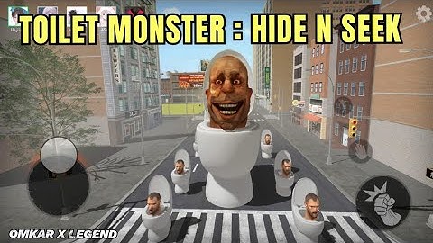 Skibidi Toilet Horror Escape | Toilet Monster : Hide N Seek | Walkthrough Gameplay (Android / iOS )