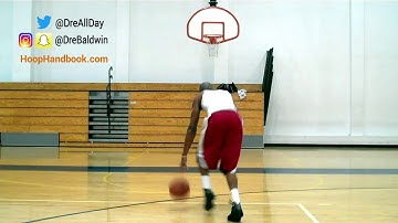 Stepback Dribble, In & Out-Cross, Thru-Legs Dribble Pullup Jumper Pt. 2 | Dre Baldwin