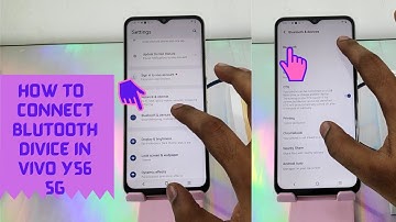 How to Connect Bluetooth device in VIVO Y56 5G| bluetooth setting set kaise kare Vivo Y56 5g
