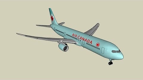 Building airplane in sketchup 8