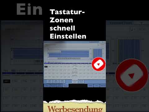 Tastaturzonen schnell einstellen