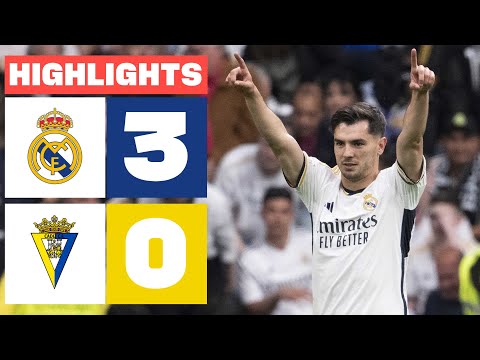 REAL MADRID 3 - 0 CÁDIZ CF | RESUMEN LALIGA EA SPORTS