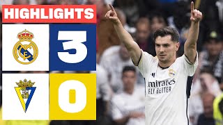 Real Madrid 3 - 0 Cádiz Cf Resumen Laliga Ea Sports