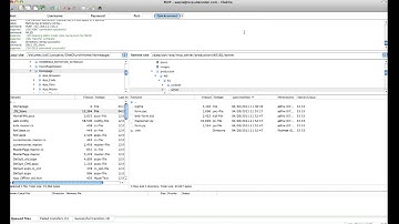 Setting Filezilla Transfer mode to "Active"