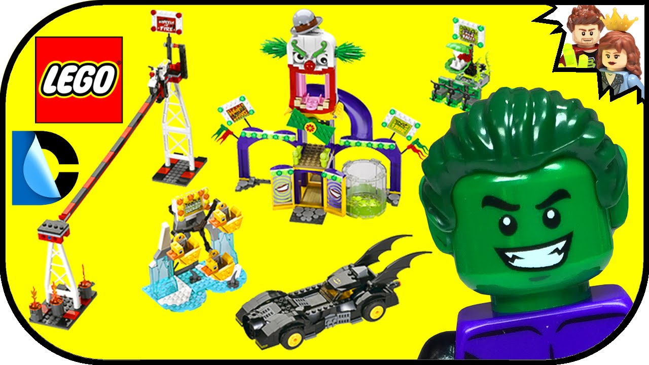 60 Sec Build LEGO Jokerland Batman DC Super Heroes 76035