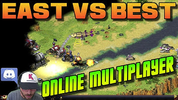 2 Cool Games in East vs Best map by Westwood Studios Red Alert 2 online multiplayer gameplay cncnet