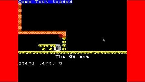 Spectrum-Style colour clash test in LÖVE