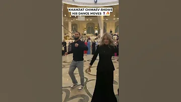 Khamzat Chimaev Shows His Dance Moves UFC MMA Khamzatchimaev 