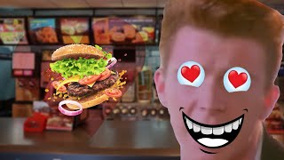 Rick Astley loves a Burger