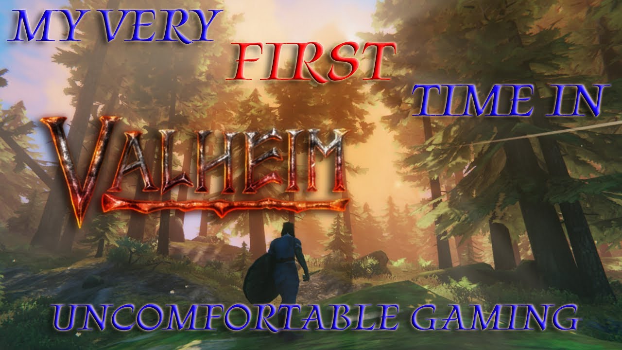 My VERY FIRST time in VALHEIM! w/@MitchMakesVideos ep 1