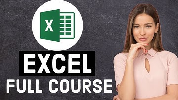 Microsoft Excel Tutorial for Beginners - Full Course NEW | FREE Online Excel Training