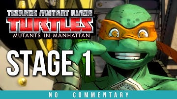 Teenage Mutant Ninja Turtles Mutants in Manhattan Gameplay Walkthrough Part 1 (no commentary)